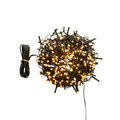 Ljusslinga Kluster 500 LED Varmvit/Amber 10 m Stemning